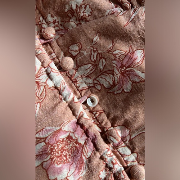 JessaKae Pink Floral Mini Dress - XL - Picture 4 of 4